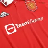 Manchester United Home Kit 2022/23 By Adidas Kids - jerseymallpro