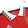 Manchester United Home Kit 2022/23 By Adidas Kids - jerseymallpro