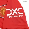 Manchester United Home Kit 2022/23 By Adidas Kids - jerseymallpro