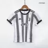 Juventus Home Kit 2022/23 By Adidas Kids - jerseymallpro