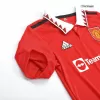 Manchester United Home Kit 2022/23 By Adidas Kids - jerseymallpro