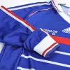 Retro France Home Long Sleeve Jersey 1998 By Adidas - jerseymallpro