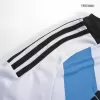 Argentina Home Long Sleeve Soccer Jersey 2022 - jerseymallpro