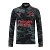 Arsenal 1/4 Zip Tracksuit 2022/23 Black - jerseymallpro