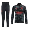 Arsenal 1/4 Zip Tracksuit 2022/23 Black - jerseymallpro