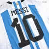New MESSI #10 Argentina Home World Cup 2022 Champion Authentic Jersey - jerseymallpro