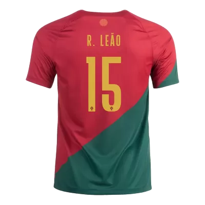 R. LEÃO #15 Portugal Home Jersey World Cup 2022 - jerseymallpro