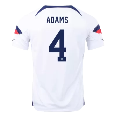 ADAMS #4 USA Home Jersey World Cup 2022 - jerseymallpro
