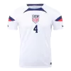 ADAMS #4 USA Home Jersey World Cup 2022 - jerseymallpro