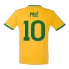 Vintage Soccer Jersey PELÉ #10 Brazil Home 1970 - jerseymallpro