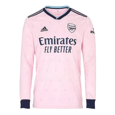 Arsenal Third Away Long Sleeve Soccer Jersey 2022/23 - jerseymallpro