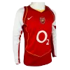 Vintage Soccer Jersey Arsenal Home Long Sleeve 2004/05 - jerseymallpro