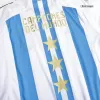 Champions Argentina 3 Stars Home Jersey 2022 - jerseymallpro