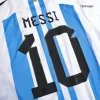 New MESSI #10 Argentina Three Stars Home 2022 Champion Jersey - jerseymallpro