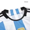 Champions Argentina 3 Stars Home Jersey 2022 - jerseymallpro