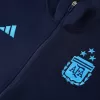 Argentina Jacket Tracksuit 2022 Royal Blue-Three Stars - jerseymallpro