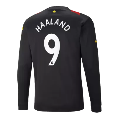 HAALAND #9 Manchester City Away Long Sleeve Soccer Jersey 2022/23 - jerseymallpro