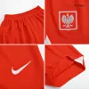 Poland Home World Cup Kids Jerseys Kit 2022 - jerseymallpro