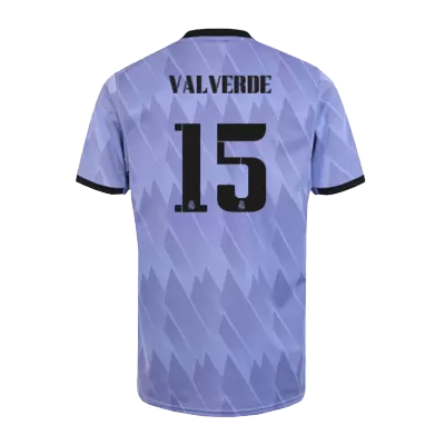 VALVERDE #15 Real Madrid Away Jersey 2022/23 - jerseymallpro