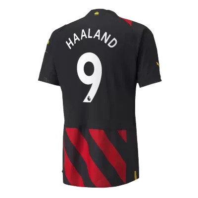 HAALAND #9 Manchester City Away Authentic Jersey 2022/23 - jerseymallpro