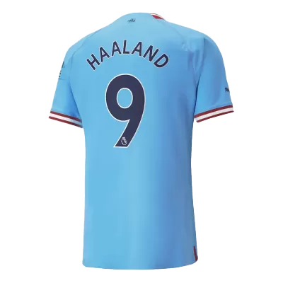 HAALAND #9 Manchester City Home Authentic Jersey 2022/23 - jerseymallpro