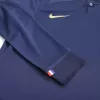 France Home Long Sleeve Soccer Jersey 2022 - jerseymallpro