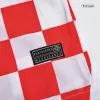 Croatia Home World Cup Kids Jerseys Kit 2022 - jerseymallpro