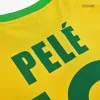 Vintage Soccer Jersey PELÉ #10 Brazil Home 1970 - jerseymallpro