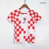 Croatia Home World Cup Kids Jerseys Kit 2022 - jerseymallpro