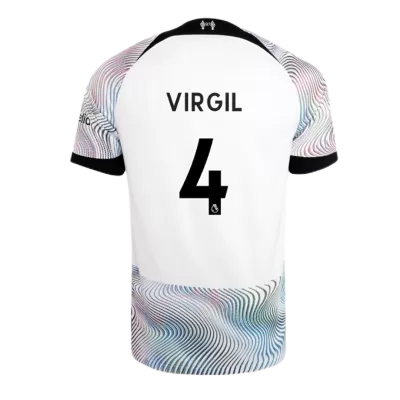 VIRGIL #4 Liverpool Away Authentic Jersey 2022/23 - jerseymallpro