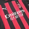 AC Milan Home Kit 2022/23 By Adidas Kids - jerseymallpro