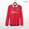 Authentic Manchester United Home Long Sleeve Jersey 2022/23 - jerseymallpro