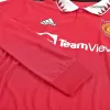 Authentic Manchester United Home Long Sleeve Jersey 2022/23 - jerseymallpro