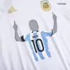 Argentina Winners Lionel Messi Celebration T-Shirt 2022-Three Stars - jerseymallpro