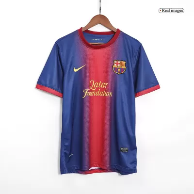 Vintage Soccer Jersey Barcelona Home 2012/13 - jerseymallpro