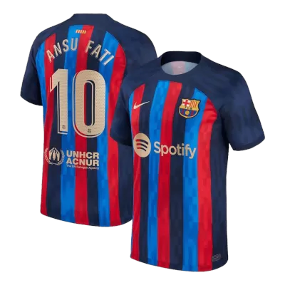 ANSU FATI #10 Barcelona Home Jersey 2022/23 - jerseymallpro