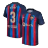 PIQUÉ #3 Barcelona Home Jersey 2022/23 - jerseymallpro