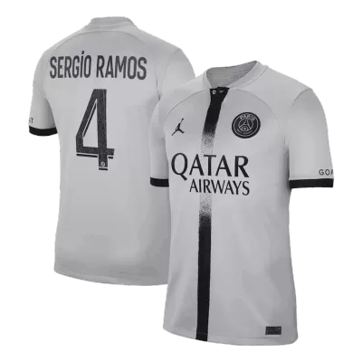 Replica SERGIO RAMOS #4 PSG Away Jersey 2022/23 By Jordan - jerseymallpro