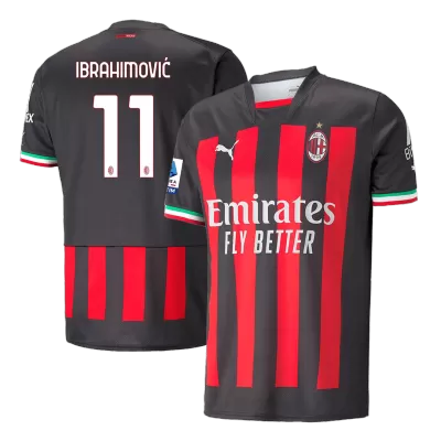 Replica IBRAHIMOVIĆ #11 AC Milan Home Jersey 2022/23 By Puma - jerseymallpro