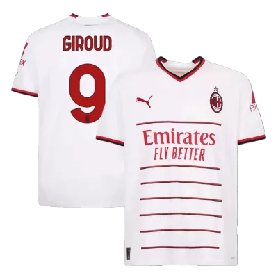 Replica GIROUD #9 AC Milan Away Jersey 2022/23 By Puma - jerseymallpro