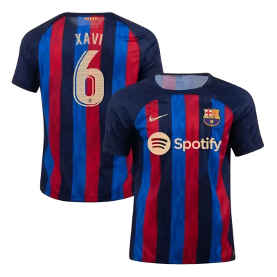 XAVI #6 Barcelona Home Jersey 2022/23 - jerseymallpro