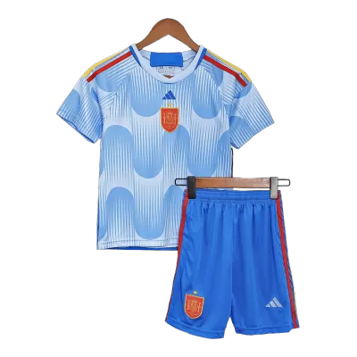 Spain Away Kids Jerseys Kit 2022/23 - jerseymallpro