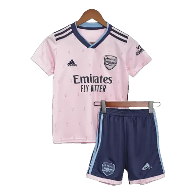 Arsenal Third Away Kit 2022/23 By Adidas Kids - jerseymallpro