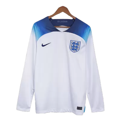 England Home Long Sleeve Soccer Jersey 2022 - jerseymallpro