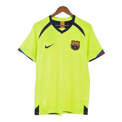 Vintage Soccer Jersey Barcelona Away 2005/06 - jerseymallpro