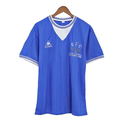 Vintage Soccer Jersey Everton Home 1985 - jerseymallpro