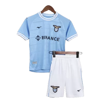 Lazio Home Kids Jerseys Kit 2022/23 - jerseymallpro