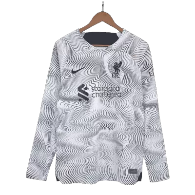 Liverpool Away Long Sleeve Soccer Jersey 2022/23 - jerseymallpro