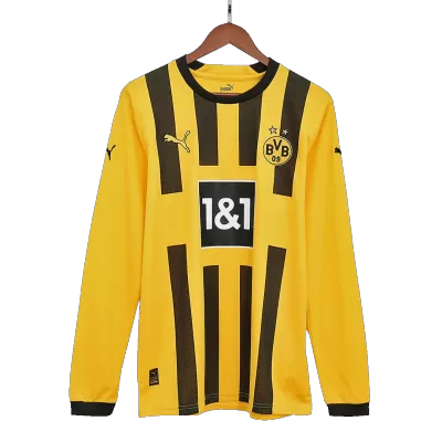 Borussia Dortmund Home Long Sleeve Jersey 2022/23 - jerseymallpro