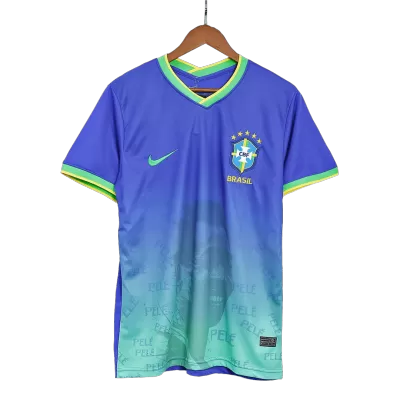 PELÉ Brazil Away Commemorative Commemorative Jersey 2022 - jerseymallpro